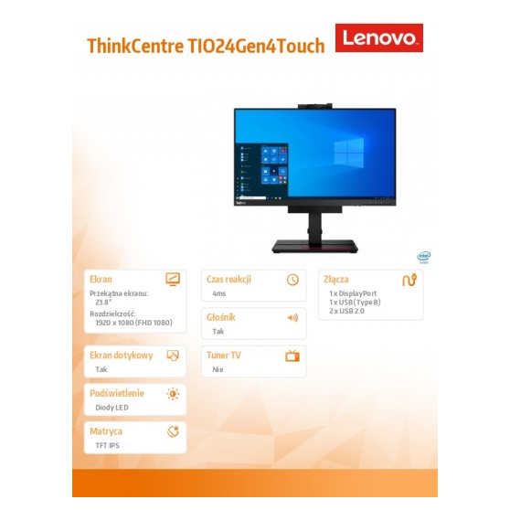 Monitor Lenovo ThinkCentre Tiny 11GCPAT1EU