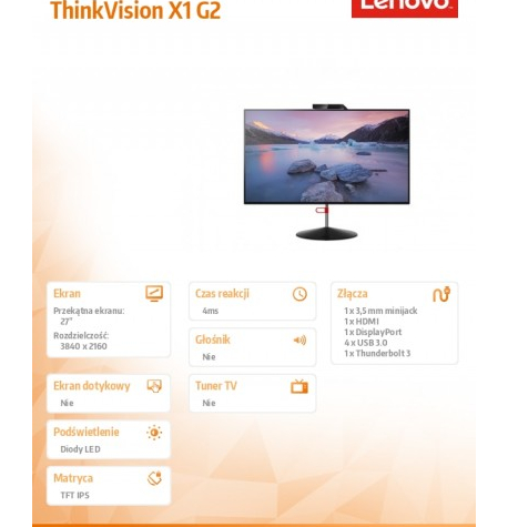 Monitor Lenovo ThinkVision X1 G 61C2GAT1EU