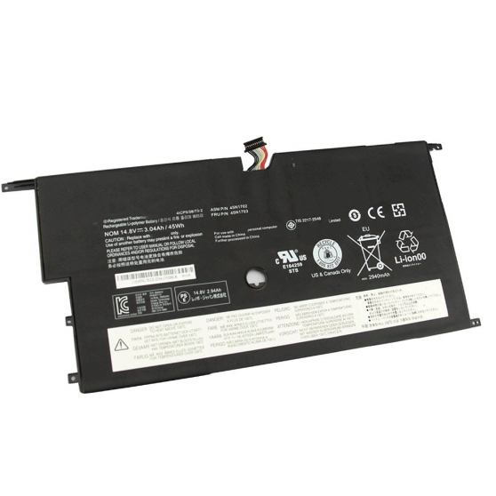 Bateria Lenovo Thinkpad Carbon  45N1703-RFB