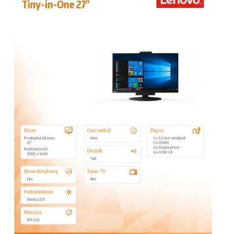 Monitor Lenovo ThinkCentre Tiny 11JHRAT1EU