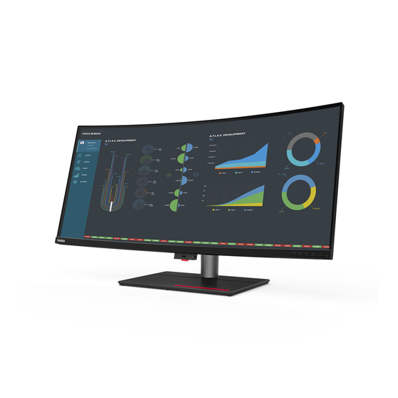 Monitor Lenovo ThinkVision P40w 62C1GAT6EU