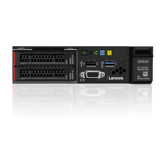 Serwer LENOVO ThinkSystem SR630 7Z71SLHG00