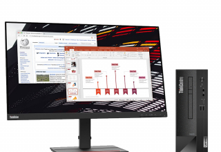 Zestaw komputer LENOVO ThinkCentre Neo 50s G3 i3-12100 8GB 256GB SSD DVD WIFI BT W11P + monitor Lenovo ThinkVision S24e-20