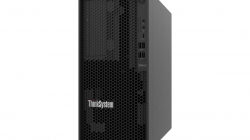 Serwer LENOVO ThinkSystem ST50 V2 Xeon E-2324G 4C 3.1GHz 65W 1x16GB 3200MHz UDIMM 960GB 5400Pro SATA SSD SW RAID 1x500W PSU noDVD 3YR