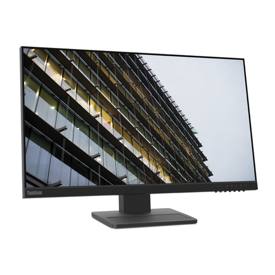 Monitor LENOVO ThinkVision E24- 62B6MZR3EU