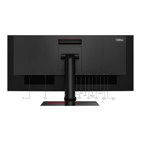 Monitor LENOVO ThinkVision P34w 62DCRAT3EU