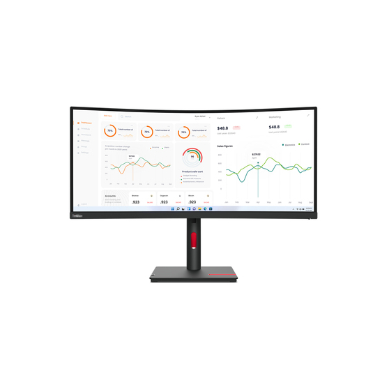 Monitor Lenovo ThinkVision T34w 63D4GAT1EU