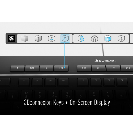 Klawiatura 3dconnexion Keyboard 3DX-700092