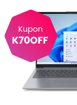 Promocja zakończona: Skorzystaj z kuponu rabatowego na zakup Lenovo ThinkBook 16 G6