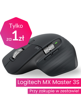 Promocja: Logitech MX Master 3S za jedyne 1 zł przy zakupie wybranego laptopa Lenovo