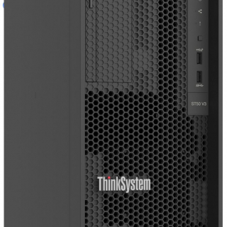 Serwer Lenovo ThinkSystem ST50 V3 Xeon E-2414 SW RAID 2x960GB Micron 5400 Pro SSD 1x16GB 500W 94% No DVD 3 year