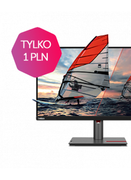 Promocja zakończona: Monitor za 1 zł przy zakupie dowolnej stacji roboczej Lenovo