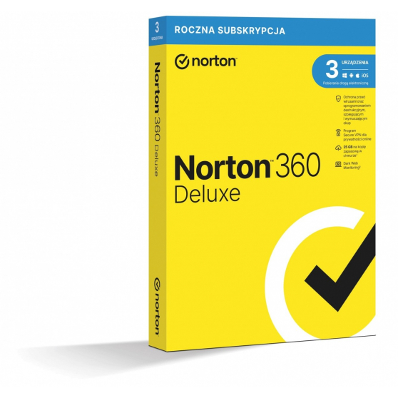 NORTON 360 Deluxe 25GB PL 1 use 21408734