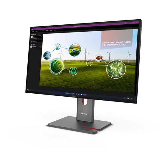 Monitor LENOVO ThinkVision P27Q 64A7GAT6EU
