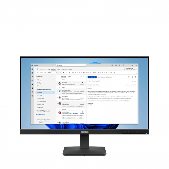 Monitor LENOVO ThinkVision S24- 64B5KAT1EU