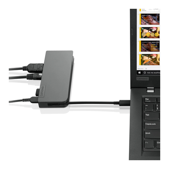 Stacja dokująca LENOVO USB-C T 4X90S92381