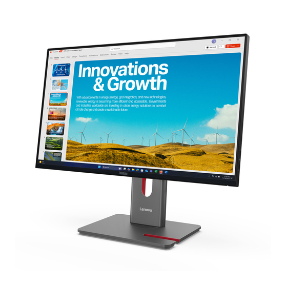 Monitor Lenovo ThinkVision P24Q 64B1GAT1EU