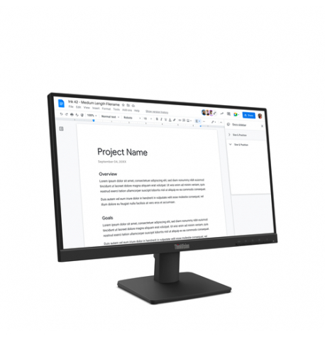 Monitor LENOVO ThinkVision S22- 64CBKAT6EU