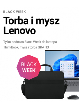 Black Friday – Lenovo ThinkBook 16 G8 z torbą i myszką GRATIS!