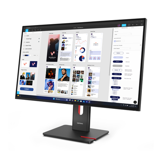 Monitor Lenovo ThinkVision T32u 64B0ZAT1EU