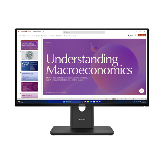 Monitor Lenovo ThinkVision T24D 64B9GAR1UK