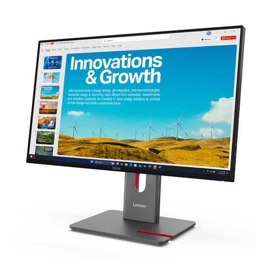 Monitor Lenovo ThinkVision P24Q 64B1GAR1EU