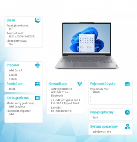 Laptop Lenovo ThinkBook 14 G9 1 21UY007TPB