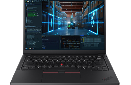 Laptop LENOVO ThinkPad P14s G7 14 2.8K Ryzen AI 7 PRO 450 48GB 1TB SSD BK FPR W11P 3Y Premier