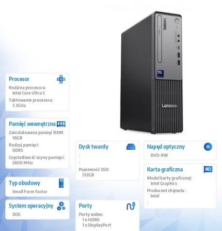 Komputer Lenovo ThinkCentre Neo 13DM000BPB