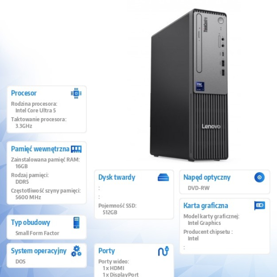 Komputer Lenovo ThinkCentre Neo 13DM000BPB